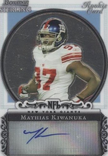 2006 Bowman Sterling Mathias Kiwanuka #BS-MK