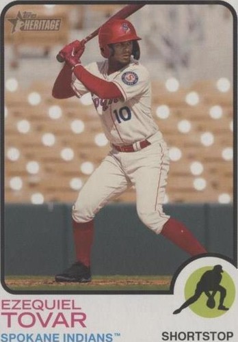 2022 Topps Heritage Minor League Edition - Ezequiel Tovar #11