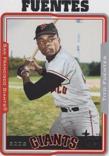 2005 Topps Retired Signature Edition - Tito Fuentes #83