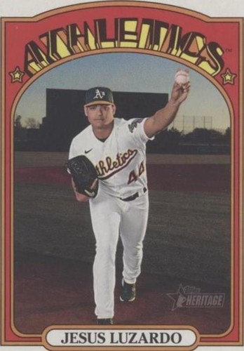 2021 Topps Heritage - Jesus Luzardo #160