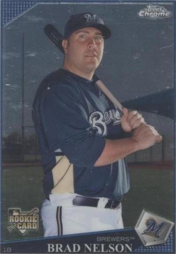 2009 Topps Chrome - Brad Nelson #206