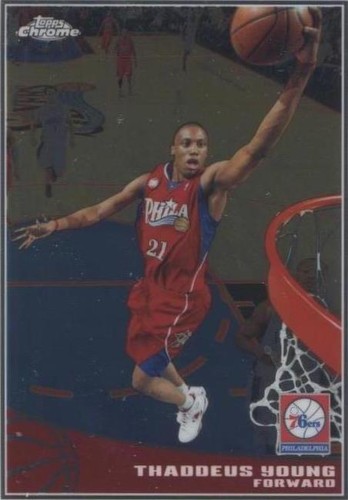 2009-10 Topps - Thaddeus Young #75
