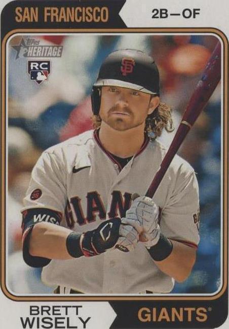 2023 Topps Heritage High Number - Brett Wisely #679