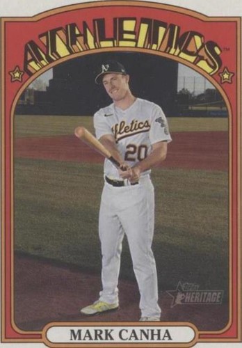 2021 Topps Heritage - Mark Canha #392