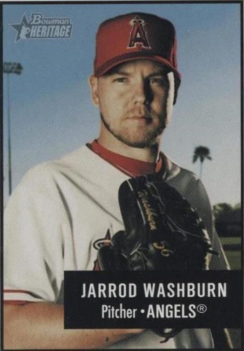 2003 Bowman Heritage - Jarrod Washburn #66