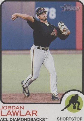 2022 Topps Heritage Minor League Edition - Jordan Lawlar #204
