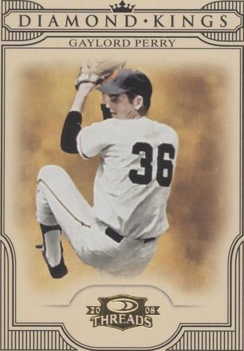 2008 Donruss Threads - Gaylord Perry #DK-47