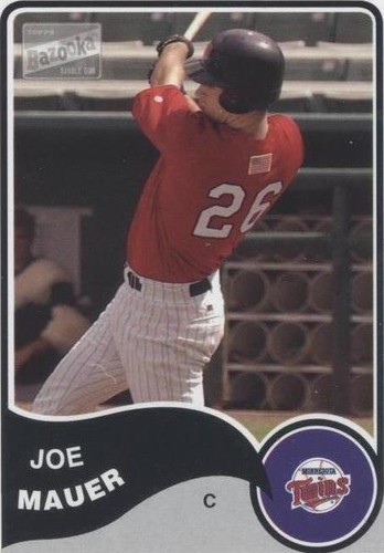 2003 Topps Bazooka - Joe Mauer #184