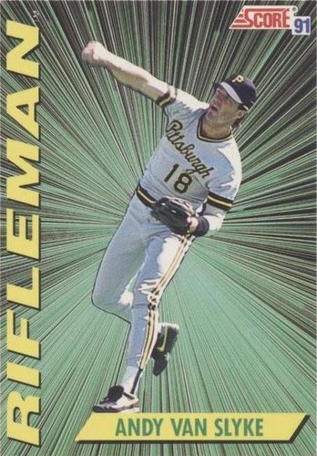 1991 Score - Andy Van Slyke #698