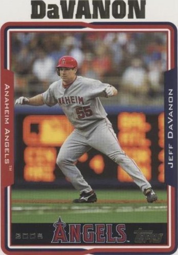 2005 Topps - Jeff DaVanon #45