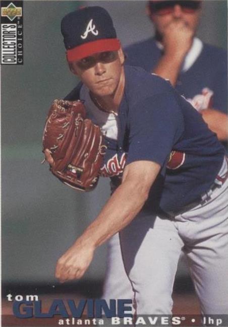1995 Upper Deck Collector's Choice - Tom Glavine #165