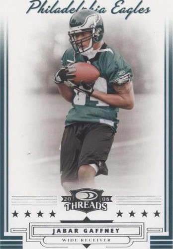 2006 Donruss Threads Jabar Gaffney #124