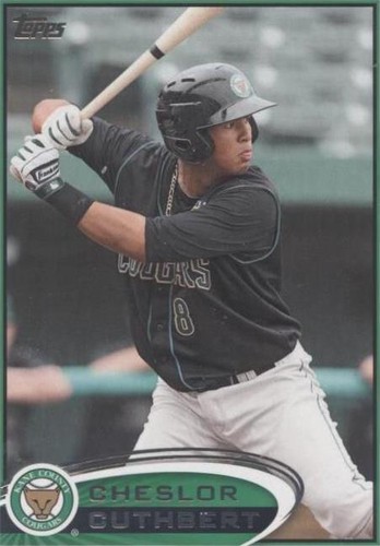 2012 Topps Pro Debut - Cheslor Cuthbert #142
