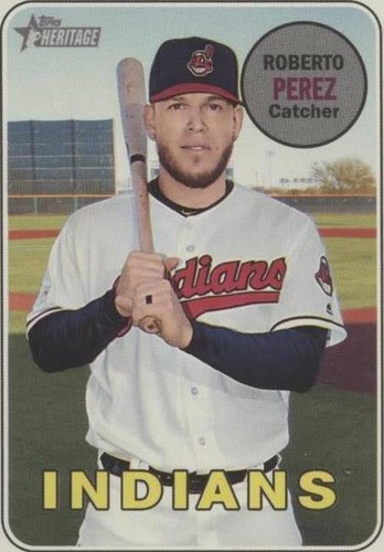 2018 Topps Heritage High Number - Roberto Perez #687