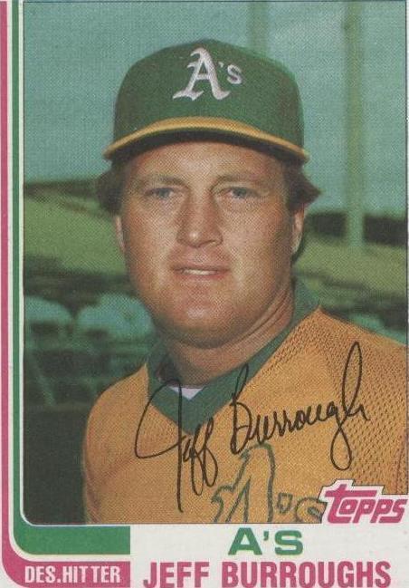 1982 Topps negociado - Jeff Burroughs #14T