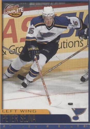 2003-04 Pacific Complete - Peter Sejna #535