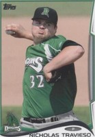 2014 Topps Pro Debut - Nick Travieso #145