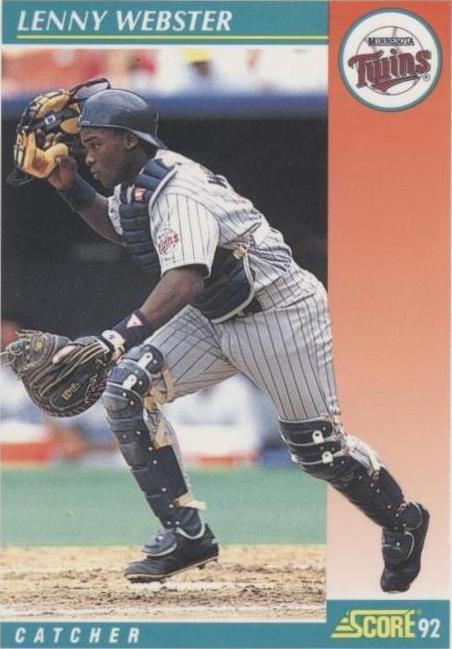 1992 Score - Lenny Webster #663