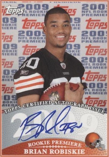 2009 Topps Brian Robiskie #RPA-BR