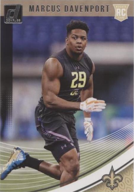 2018 Panini Donruss Marcus Davenport #356