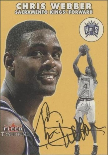2000-01 Fleer Tradition Glossy - Chris Webber #63