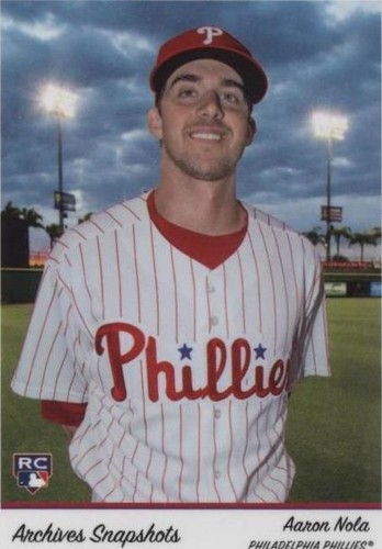 2016 Topps Archives Snapshots - Aaron Nola #AS-AN