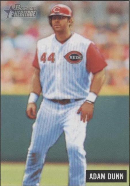 2005 Bowman Heritage - Adam Dunn #24