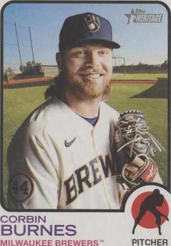 2022 Topps Heritage - Corbin Burnes #15