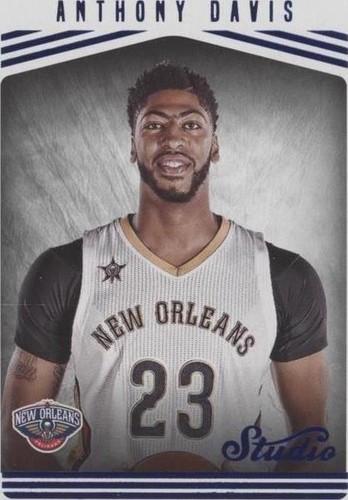 2016-17 Panini Studio - Anthony Davis #158