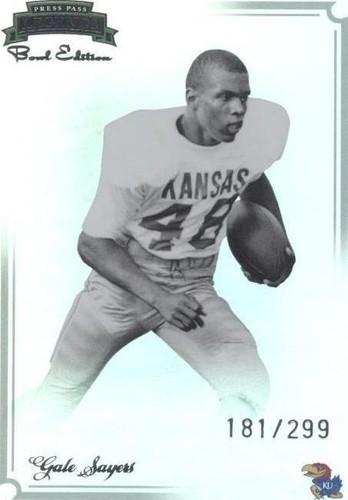 2008 Press Pass Legends Bowl Edition Gale Sayers #27