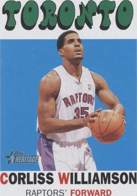 Topps Heritage 2000-01 - Corliss Williamson #128