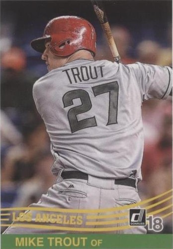 2018 Panini Donruss - Mike Trout #242