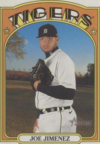 2021 Topps Heritage - Joe Jimenez #491