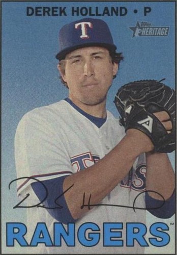 2016 Topps Heritage High Number - Derek Holland #509