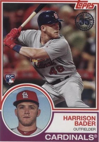 2018 Topps - Harrison Bader #83-29
