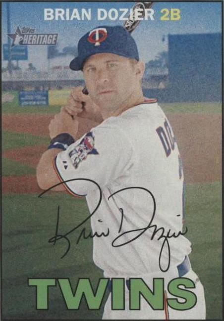 2016 Topps Heritage - Brian Dozier #427
