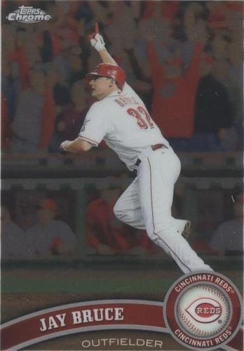 2011 Topps Chrome - Jay Bruce #48