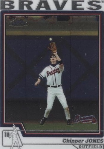 2004 Topps Chrome - Chipper Jones #390