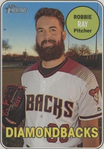 2018 Topps Heritage - Robbie Ray #345