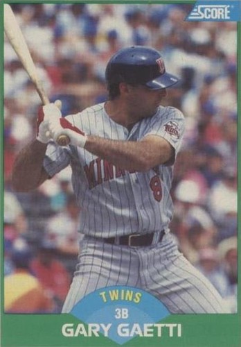 1989 Score - Gary Gaetti #8