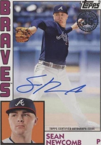 2019 Topps - Sean Newcomb #84A-SN