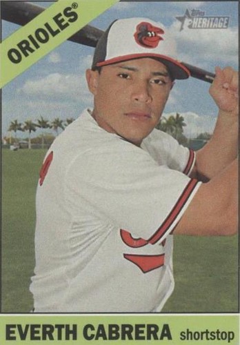 2015 Topps Heritage High Number - Everth Cabrera #610