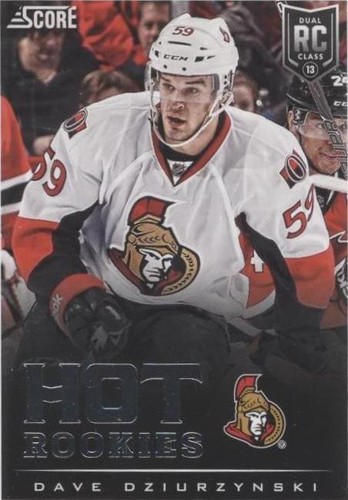 2013-14 Score - David Dziurzynski #593