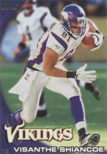 2010 Topps Visanthe Shiancoe #134