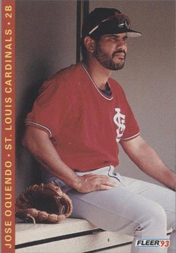 1993 Fleer - Jose Oquendo #513