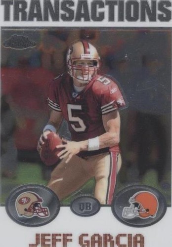 2004 Topps Chrome Jeff Garcia #85
