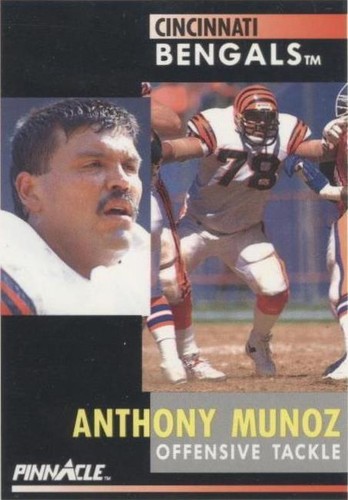 1991 Pinnacle Anthony Munoz #167