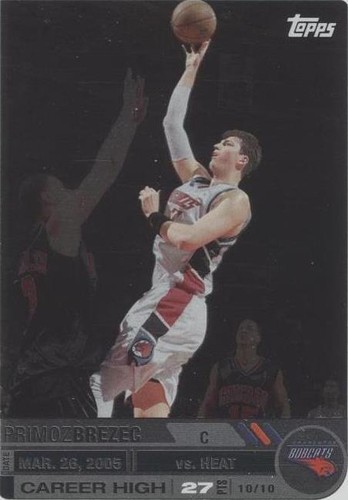 2005-06 Topps Big Game - Primoz Brezec #22