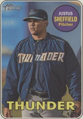 2018 Topps Heritage Minor League Edition - Justus Sheffield #218