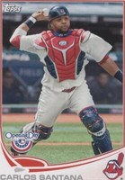 2013 Topps Opening Day - Carlos Santana #82